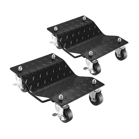 Pentagon Tools 5052 Pentagon Tool, Premium 2-Pack, Car Tire Dolly - Tire Skates 83-DT5502